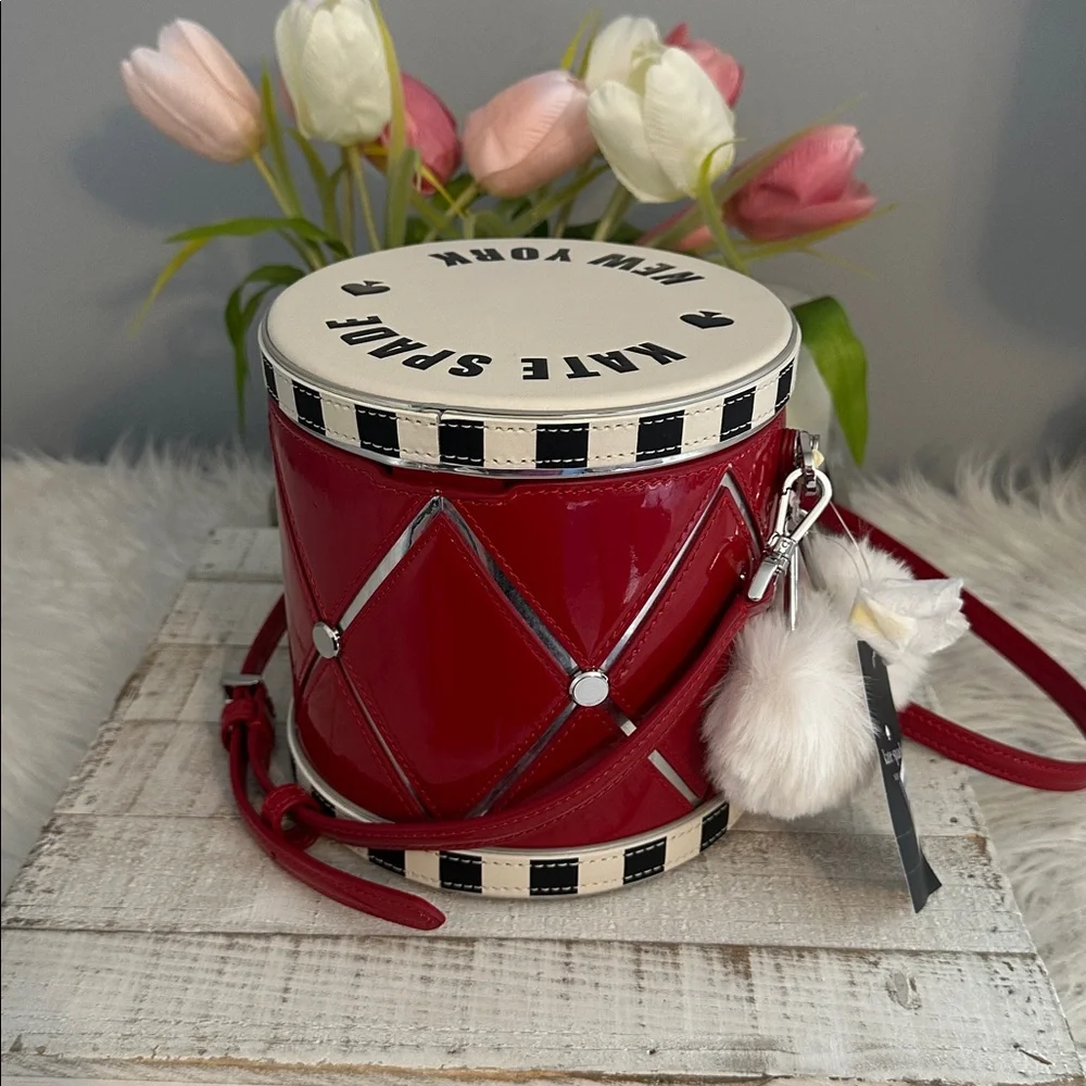 Nwt Kate spade oh what fun drum crossbody bag